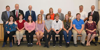 Board of Trustees and Scholarship Recipients