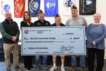 DELMAR VFW DONATION