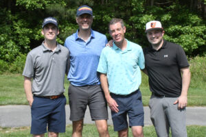 a group of golfers