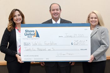 Shore Unitied Bank Donation