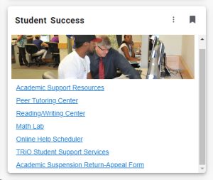 Student Success Card